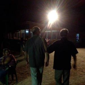 Walking with Roberto